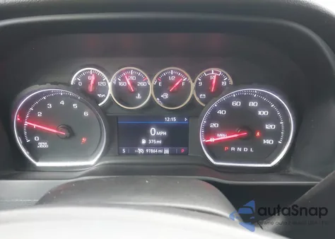 2021 Chevrolet Silverado 1500 4Wd Short Bed Custom Trail Boss из США, поврежденный, VIN 1GCPYCEF2MZ447906